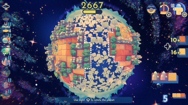 Planetiles gameplay screenshot