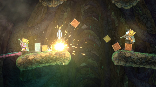 Planetoid Pioneers gameplay screenshot
