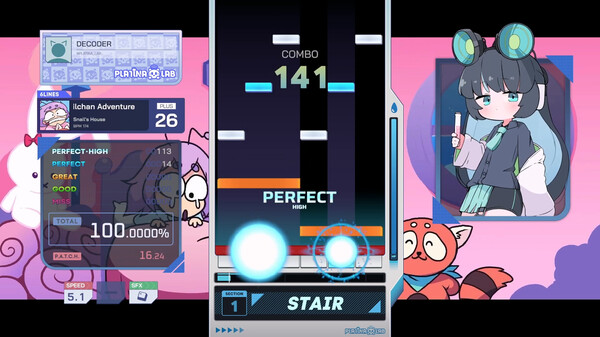 PLATiNA :: LAB gameplay screenshot
