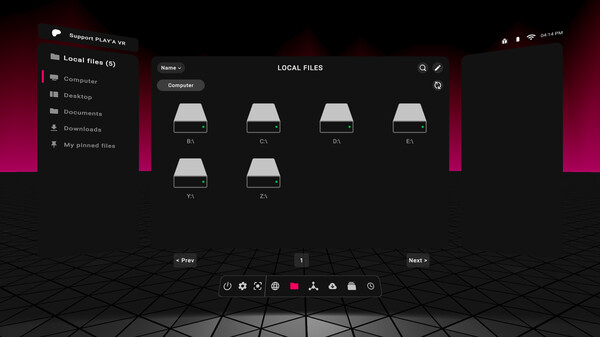 PLAY'A VR  Video Player gameplay screenshot