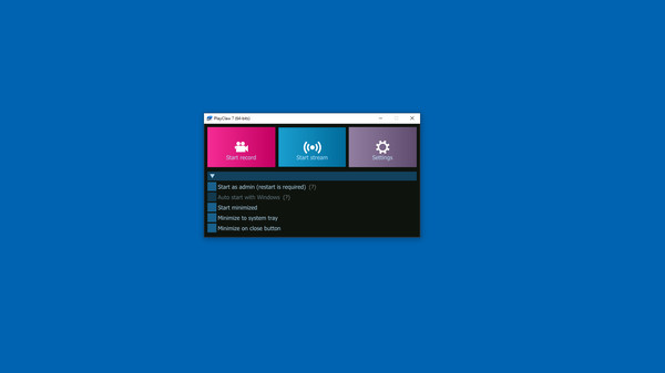 PlayClaw 7 - Game Overlays, Recording and Streaming gameplay screenshot