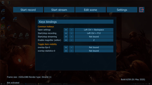 PlayClaw 7 - Game Overlays, Recording and Streaming gameplay screenshot