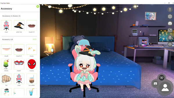 PngTuber Maker gameplay screenshot