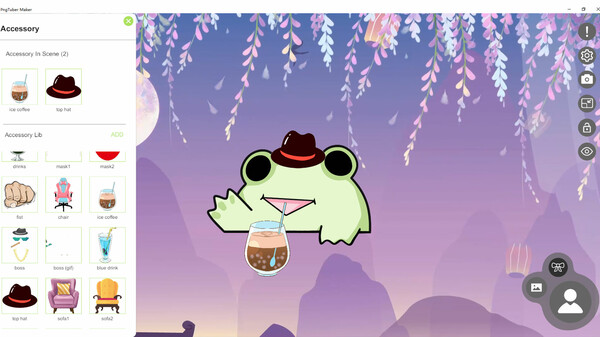 PngTuber Maker gameplay screenshot