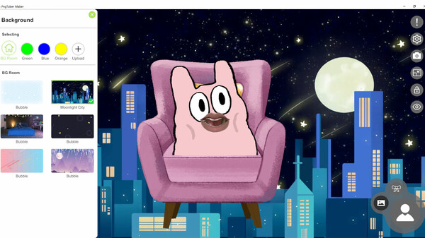 PngTuber Maker gameplay screenshot