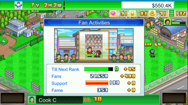 Pocket League Story gameplay screenshot
