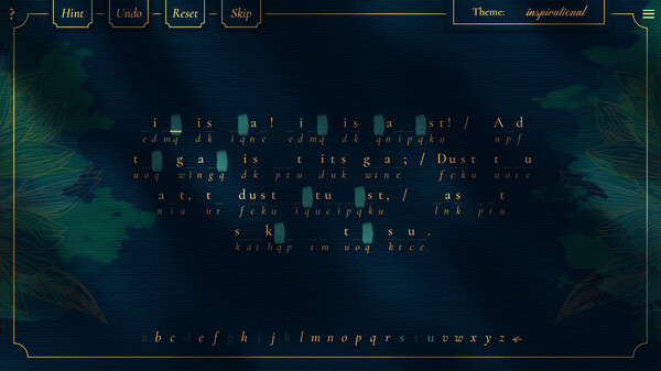 Poems & Codes gameplay screenshot