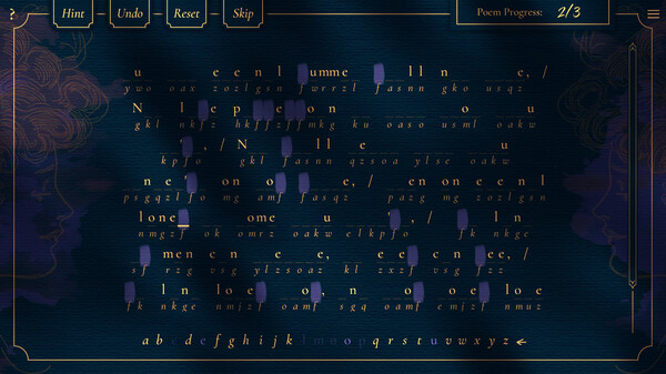 Poems & Codes gameplay screenshot