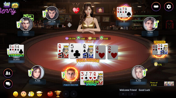Poker Master gameplay screenshot
