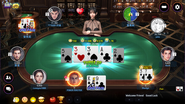 Poker Master gameplay screenshot