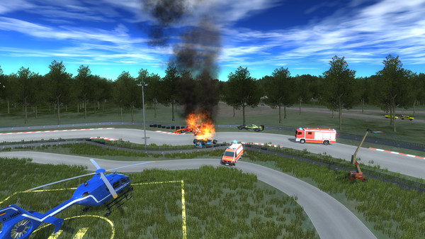 Police Helicopter Simulator gameplay screenshot