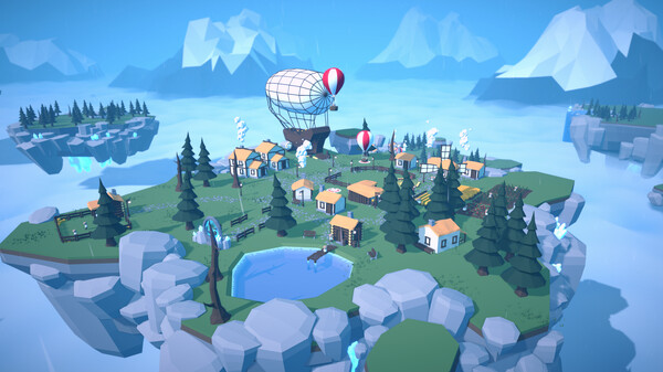 Poly Skies gameplay screenshot