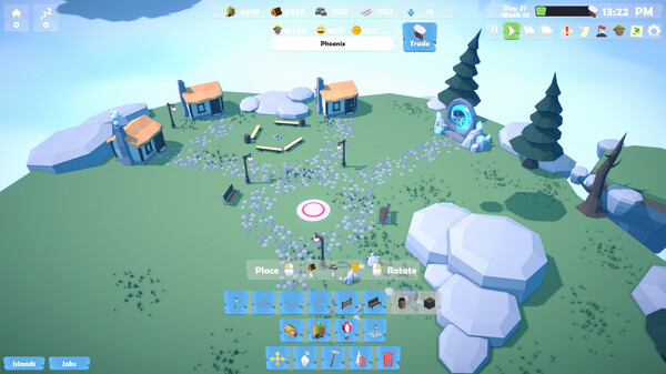 Poly Skies gameplay screenshot