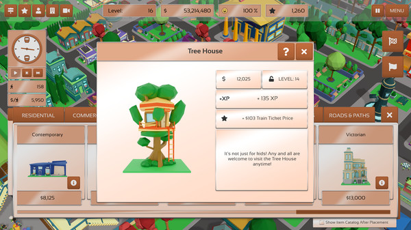 Polyville Canyon gameplay screenshot