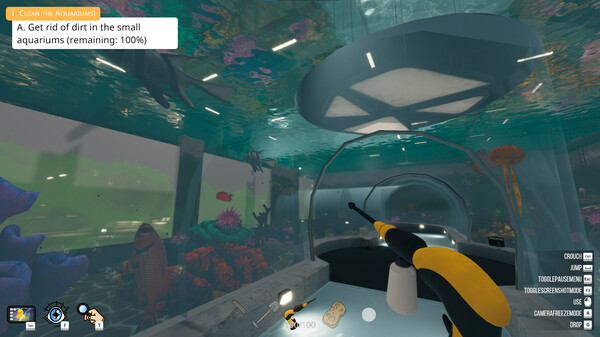 Pool Cleaning Simulator gameplay screenshot