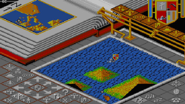 Populous™ gameplay screenshot