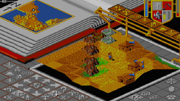 Populous™ gameplay screenshot
