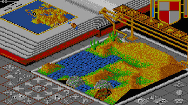 Populous™ gameplay screenshot