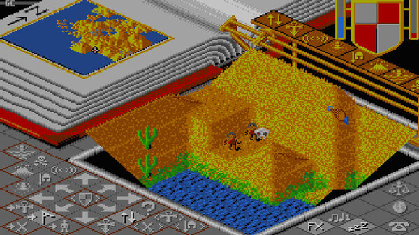 Populous™ gameplay screenshot
