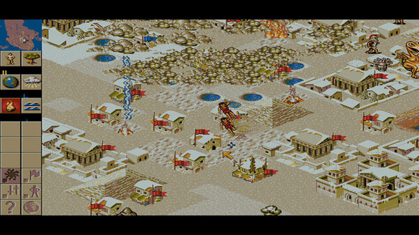 Populous™ II: Trials of the Olympian Gods gameplay screenshot