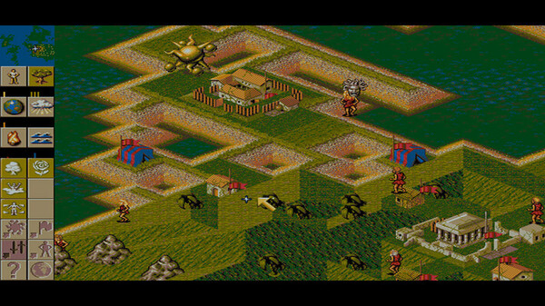 Populous™ II: Trials of the Olympian Gods gameplay screenshot
