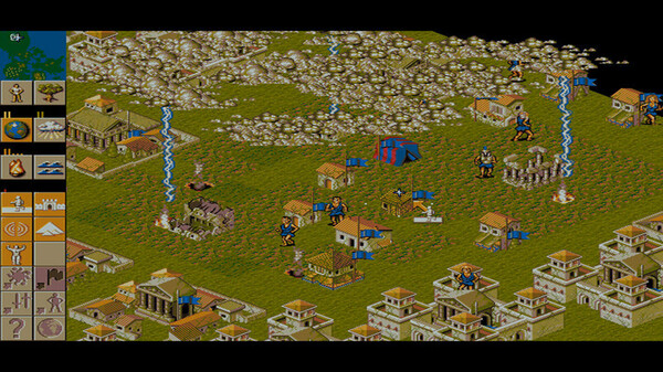 Populous™ II: Trials of the Olympian Gods gameplay screenshot