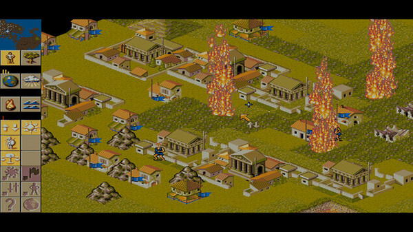 Populous™ II: Trials of the Olympian Gods gameplay screenshot