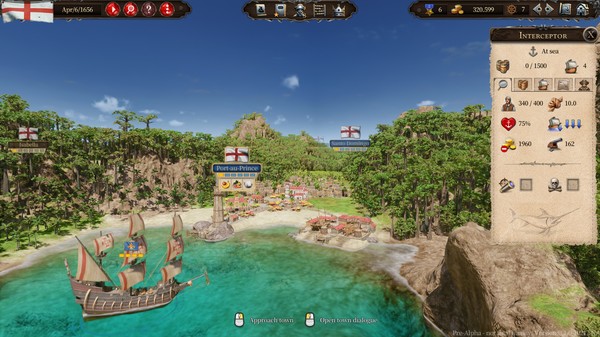 Port Royale 4 gameplay screenshot