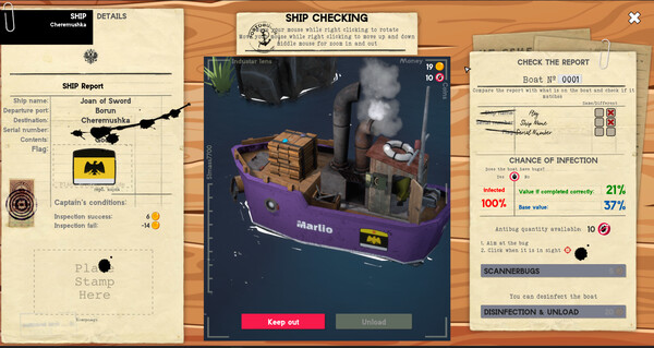 Portobugia gameplay screenshot