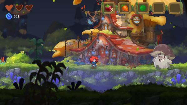 Potata: fairy flower gameplay screenshot