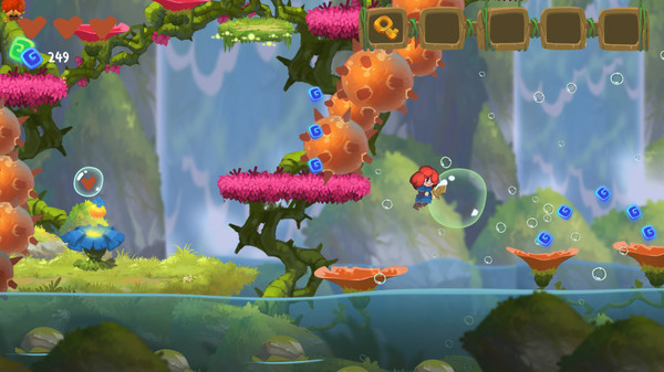 Potata: fairy flower gameplay screenshot