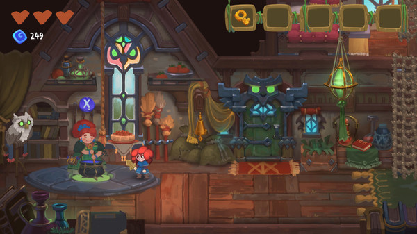 Potata: fairy flower gameplay screenshot