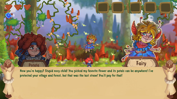 Potata: fairy flower gameplay screenshot