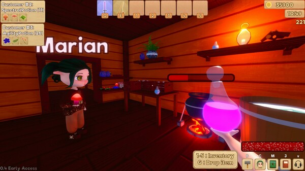 Potion Brew: Co-op gameplay screenshot