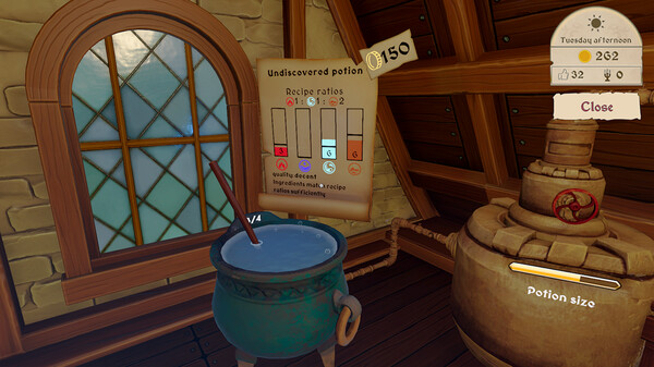 Potion Shop Simulator gameplay screenshot