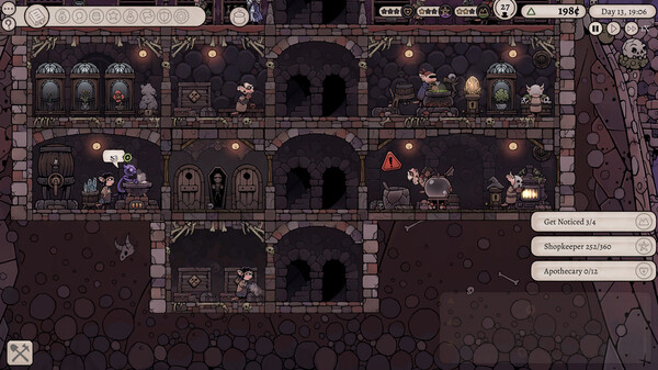 Potion Tycoon gameplay screenshot
