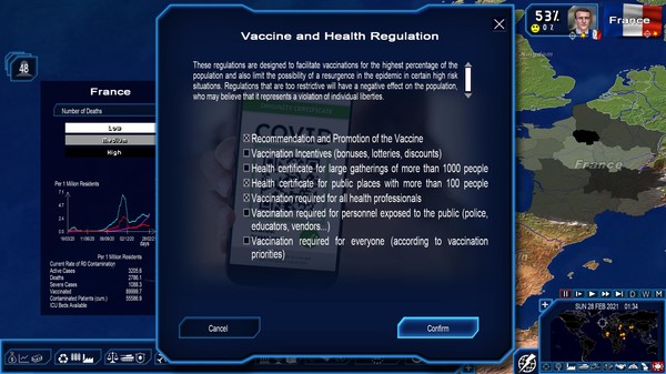 Power & Revolution 2021 Edition gameplay screenshot