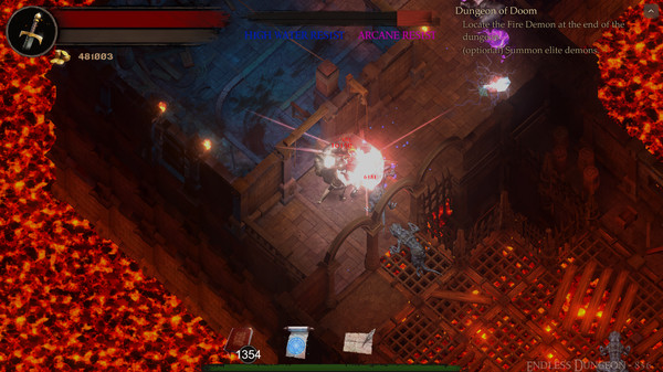 Powerlust gameplay screenshot