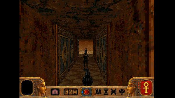 PowerSlave (DOS Classic Edition) gameplay screenshot