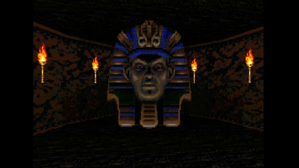 PowerSlave (DOS Classic Edition) gameplay screenshot