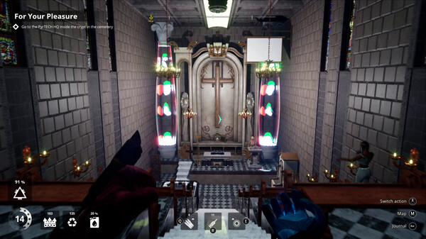 Priest Simulator: Vampire Show gameplay screenshot