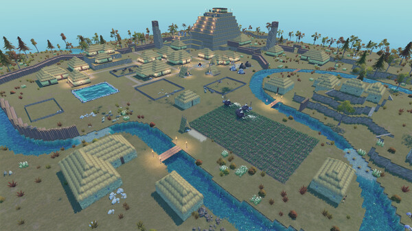 Primitive Society Simulator gameplay screenshot