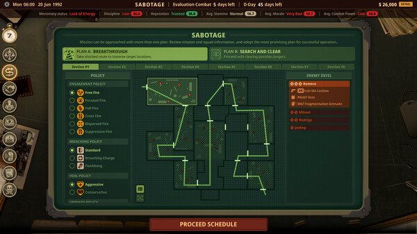 Private Military Manager: Tactical Auto Battler gameplay screenshot