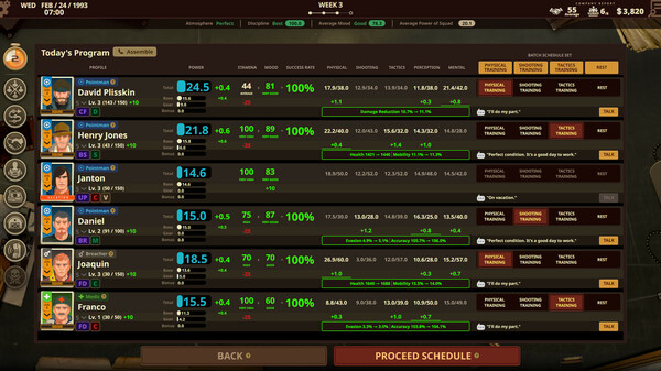 Private Military Manager: Tactical Auto Battler gameplay screenshot