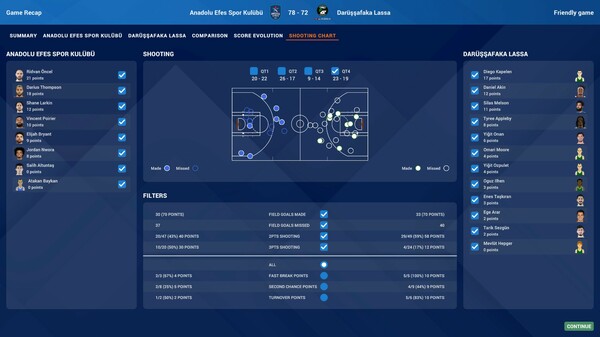 Pro Basketball Manager 2025 gameplay screenshot