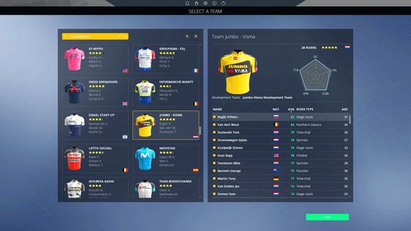 Pro Cycling Manager 2021 gameplay screenshot