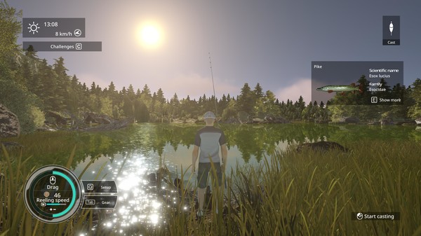 PRO FISHING SIMULATOR gameplay screenshot