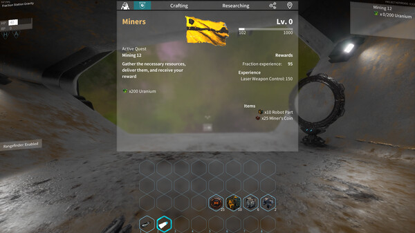 Project Asteroids gameplay screenshot