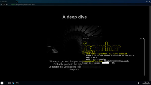Project DeepWeb gameplay screenshot