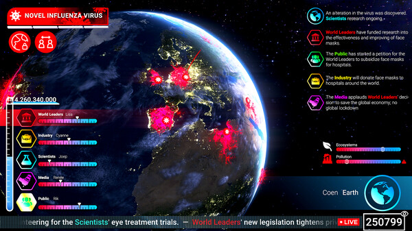 Project Planet - Earth vs Humanity gameplay screenshot